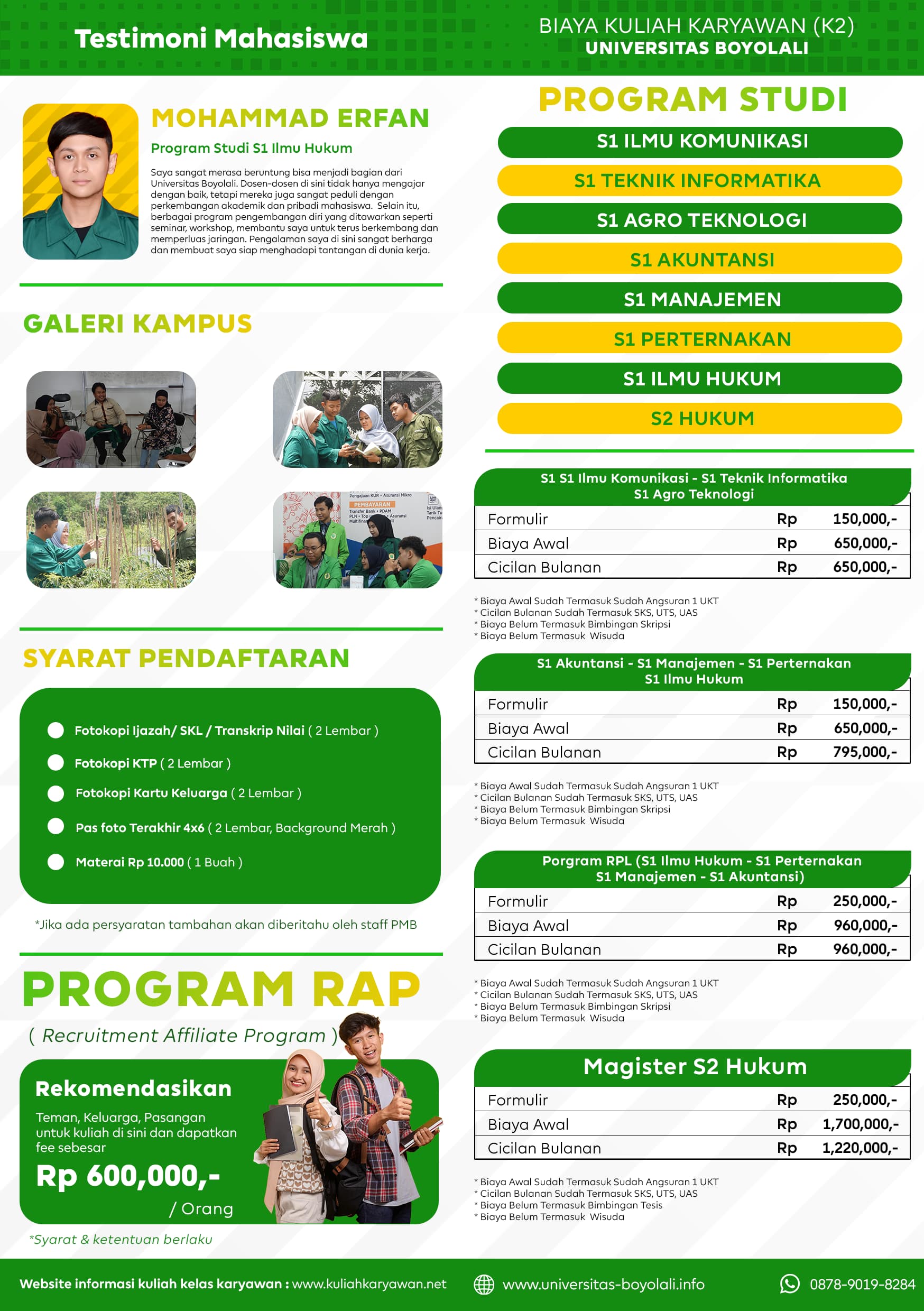 Brosur Belakang